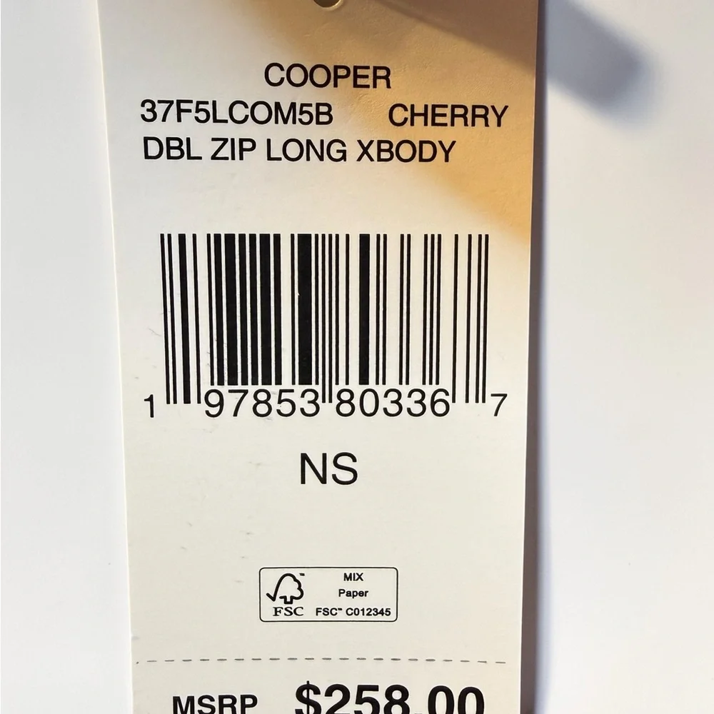 Michael Kors Cherry Double Zip Crossbody Bag - Picture 4 of 7